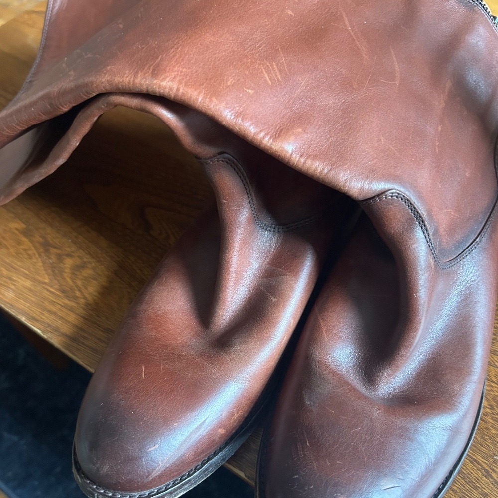 Brown Frye Riding Boots - Picture 2 of 4